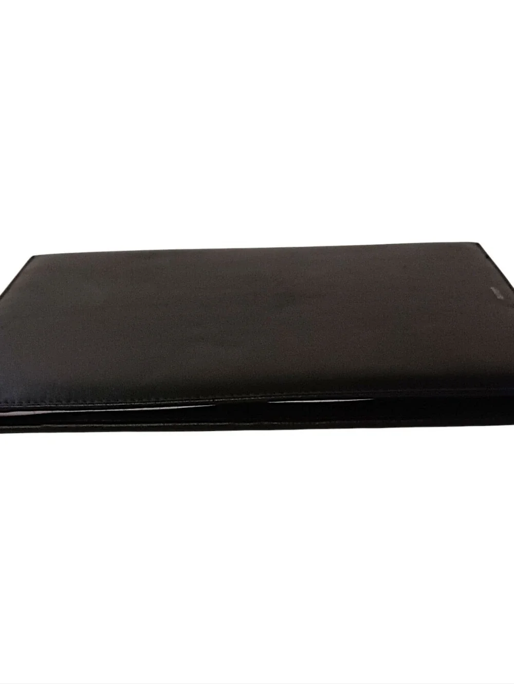 Buxton Leather Padfolio Portfolio Folder Organizer Refillable Notepad Black